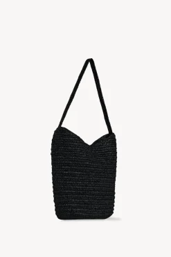 Alma Shoulder Raffia Bag
