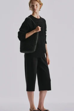 Alma Shoulder Raffia Bag